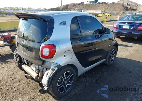 2016 Smart Fortwo Passion/Prime/Proxy/Pure из США, поврежденный, VIN WMEFJ5DA1GK077368